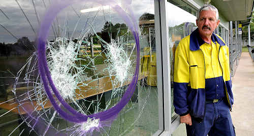 President of Football Gympie Trevor Kirk was shaking with anger when he found out his beloved football clubhouse had been attacked by vandals. President of Football Gympie Trevor Kirk was shaking with anger when he found out his beloved football clubhouse had been attacked by vandals.